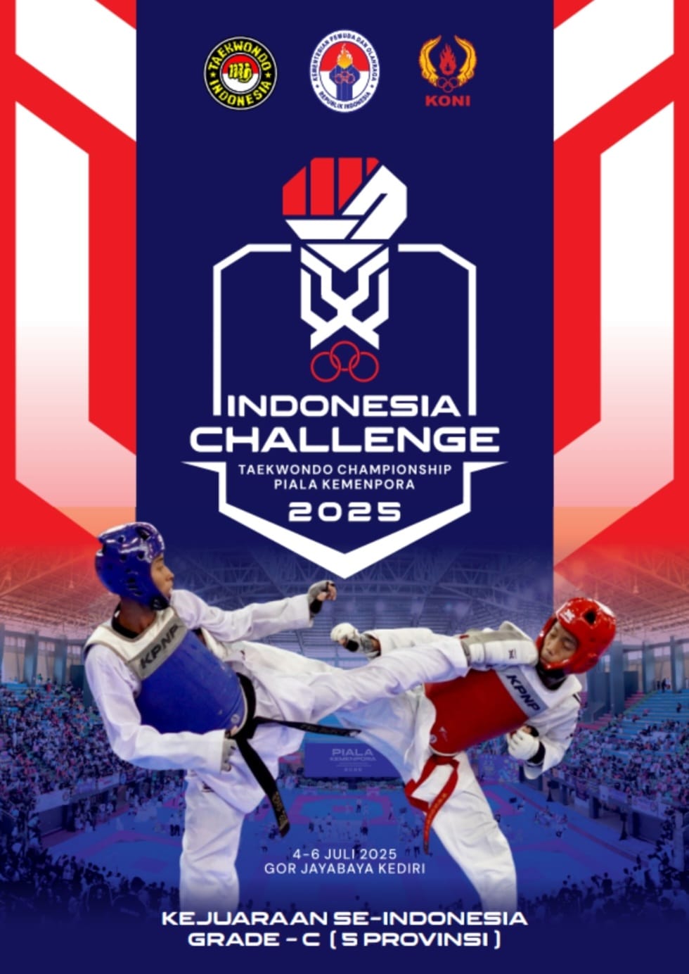 Ajang Pertarungan Prestasi Taekwondo di Tanah Air Taekwondo Indonesia Putra Bangsa Banyumas