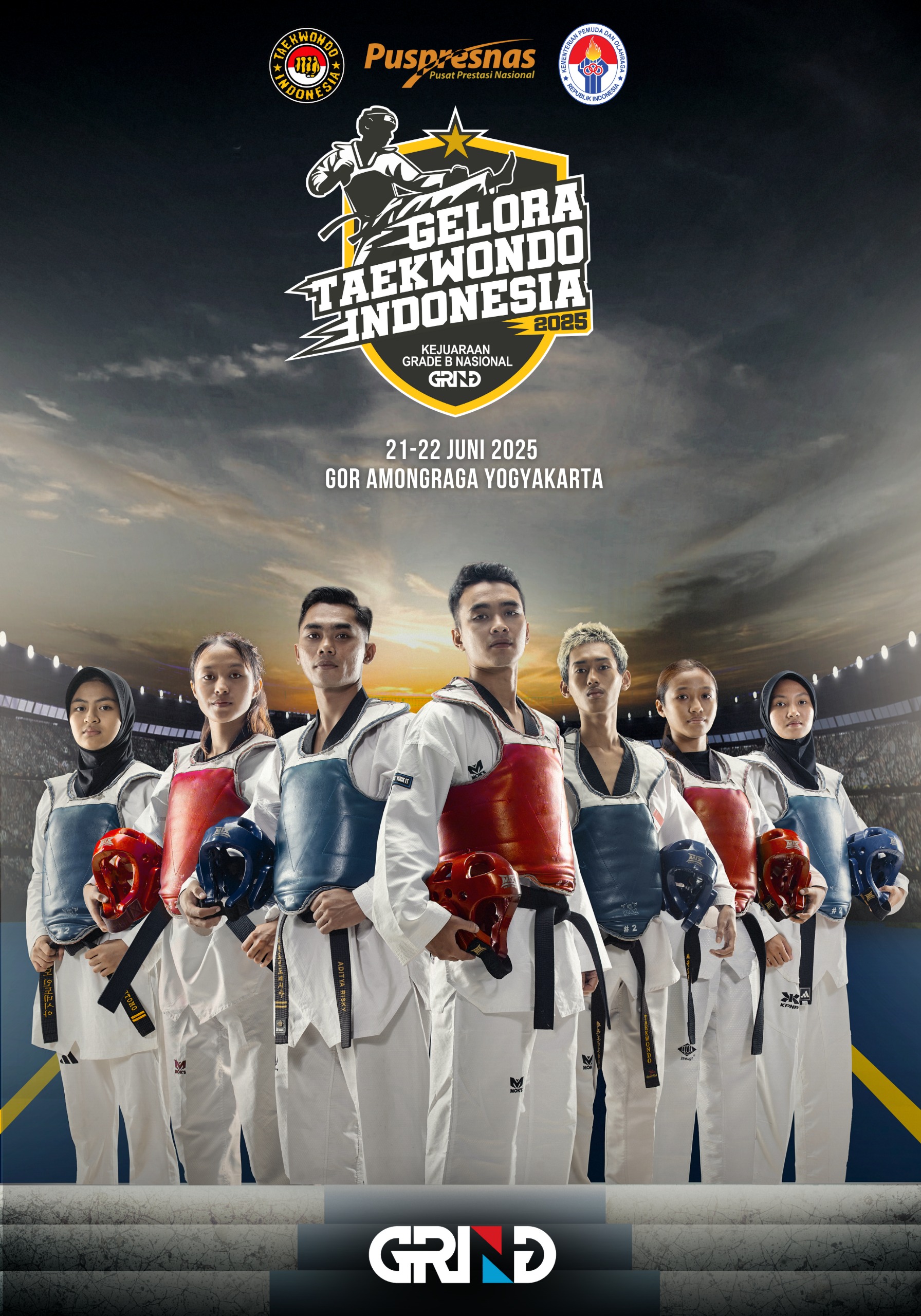 Panggung Juara Taekwondo Indonesia Taekwondo Indonesia Putra Bangsa Banyumas